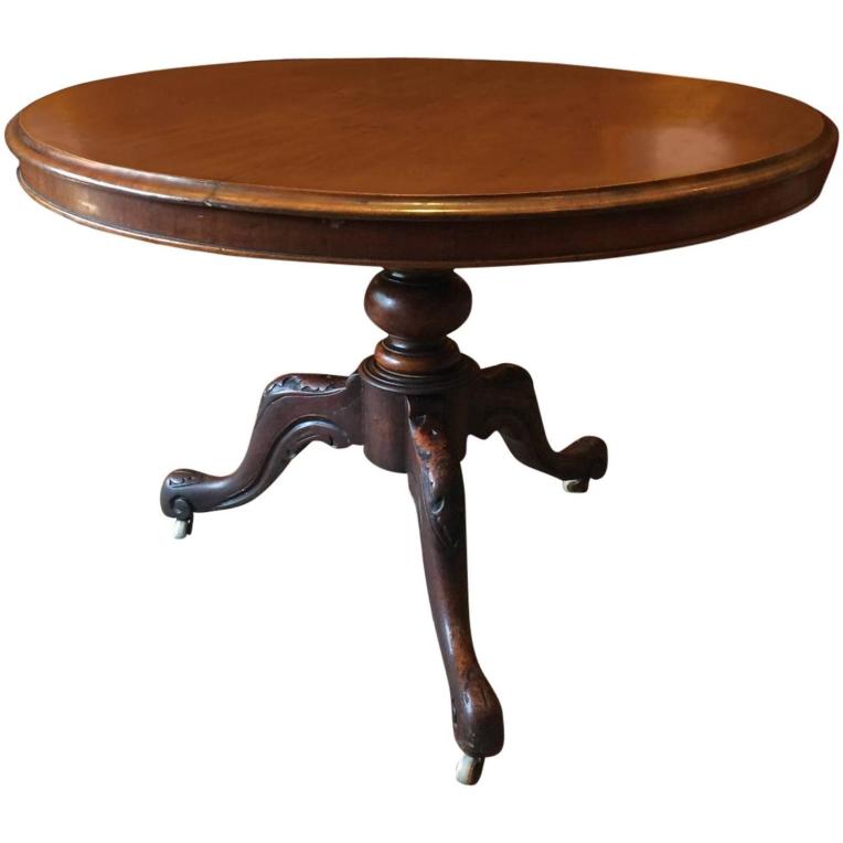 Mahogany breakfast table